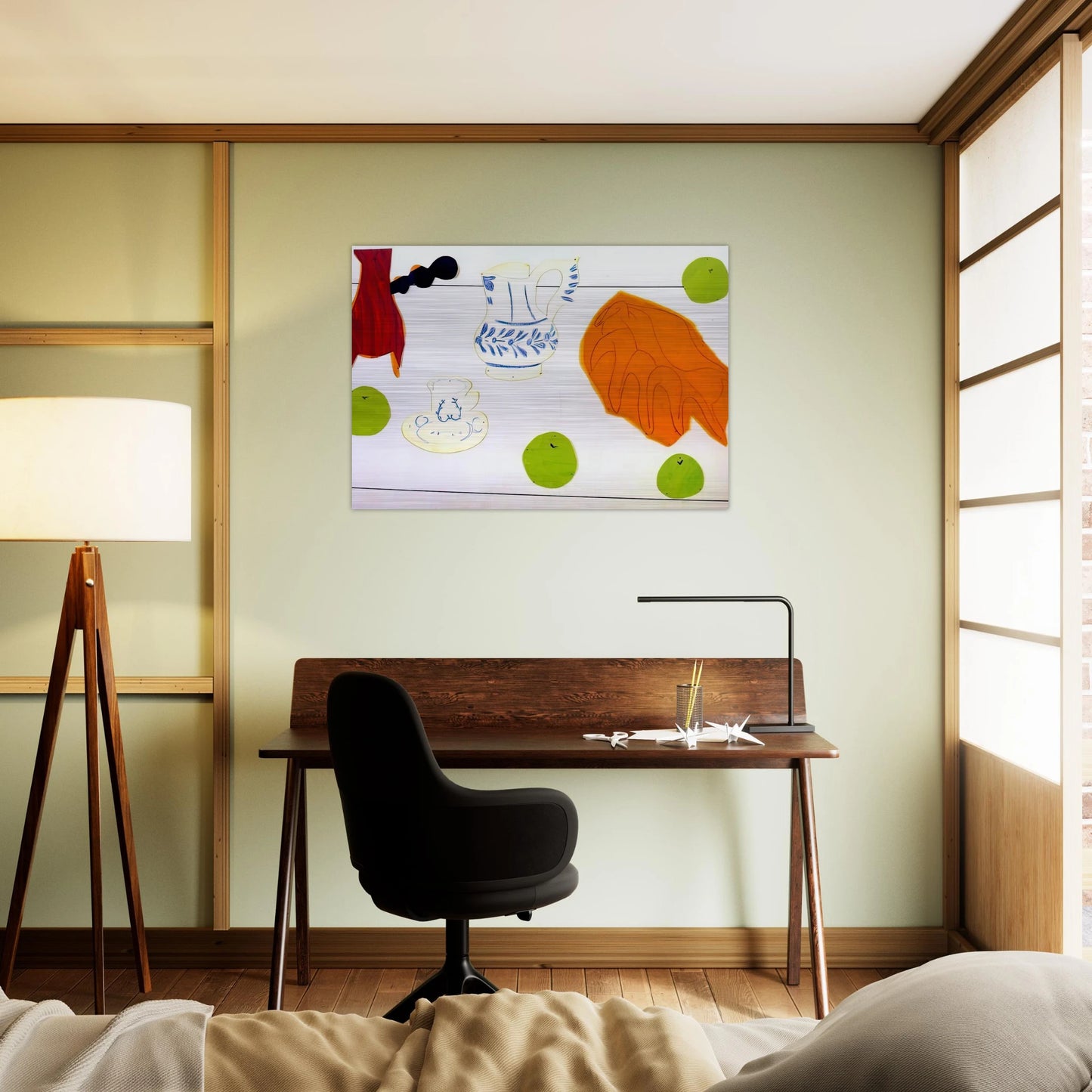 STILL LIFE WITH SEASHELL 1940 - Henri Matisse Brushed Aluminum Print - 70x100 cm / 28x40 inches | Henri Matisse Aluminum Print | Henri Matisse Prints