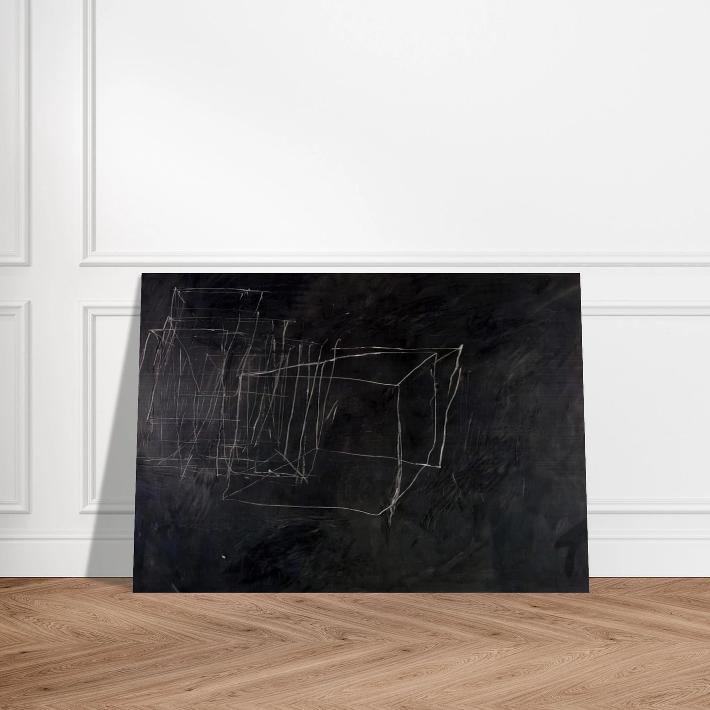 Night Watch - Cy Twombly Brushed Aluminum Print - 70x100 cm / 28x40 inches | Cy Twombly Aluminum Print | Cy Twombly Prints