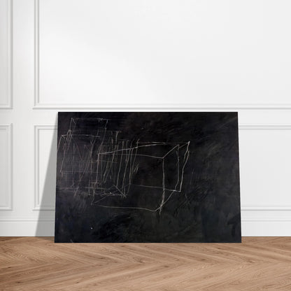 Night Watch - Cy Twombly Brushed Aluminum Print - 70x100 cm / 28x40 inches | Cy Twombly Aluminum Print | Cy Twombly Prints