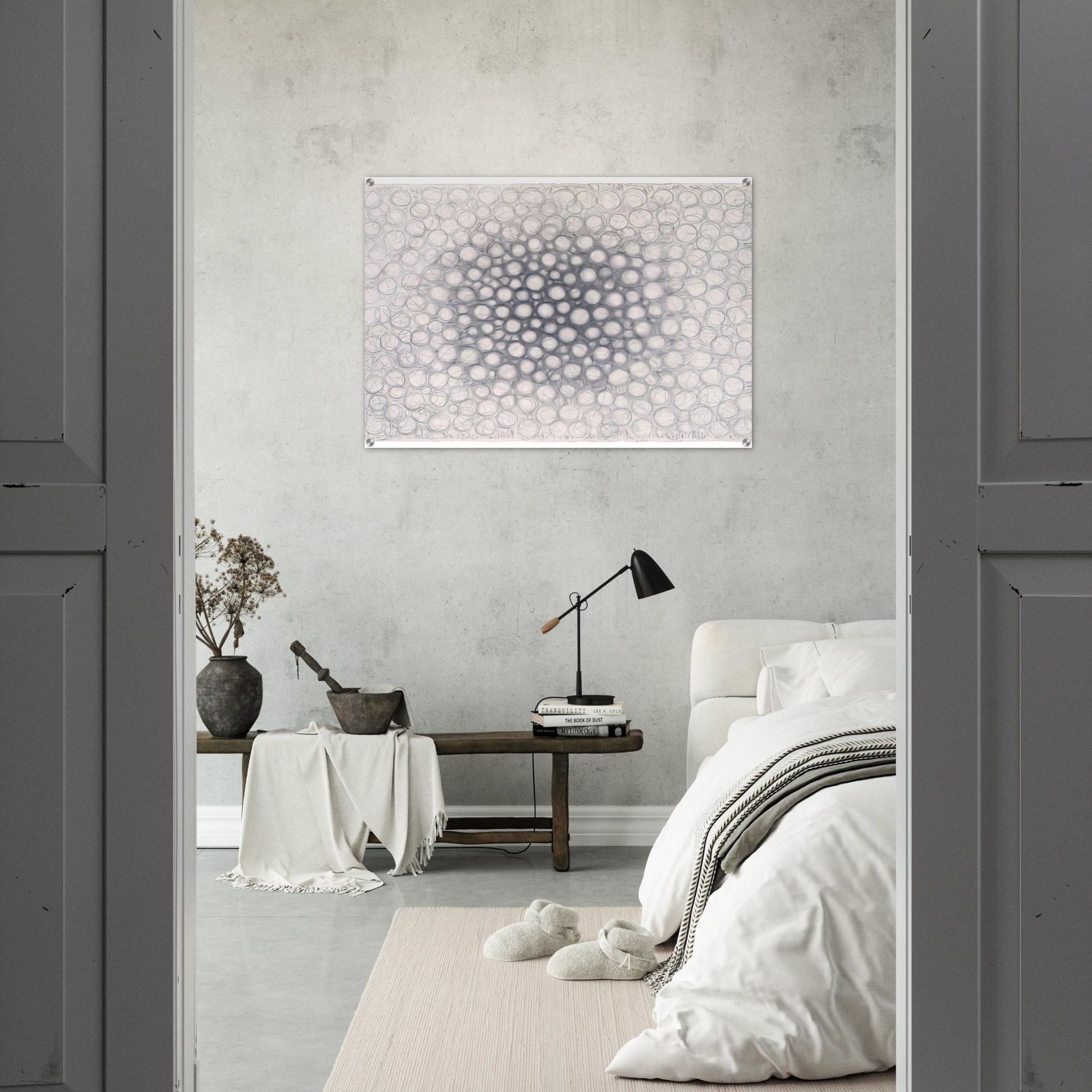 Light Gathers to the Question of No - Richard Pousette-Dart Acrylic Print - 70x100 cm / 28x40″ inches