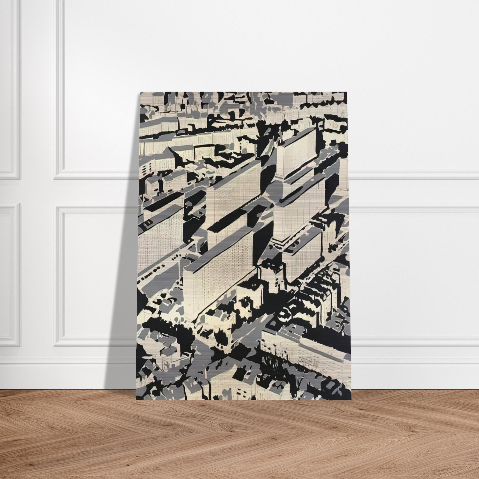 OWNSCAPE HA 1968 - Gerhard Richter Brushed Aluminum Print - 70x100 cm / 28x40 inches | Gerhard Richter Aluminum Print | Gerhard Richter Prints