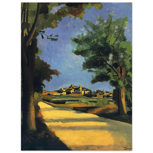 Andre Derain - THE ROAD 1932  75x100 cm / 30x40inches Fine Art Poster
