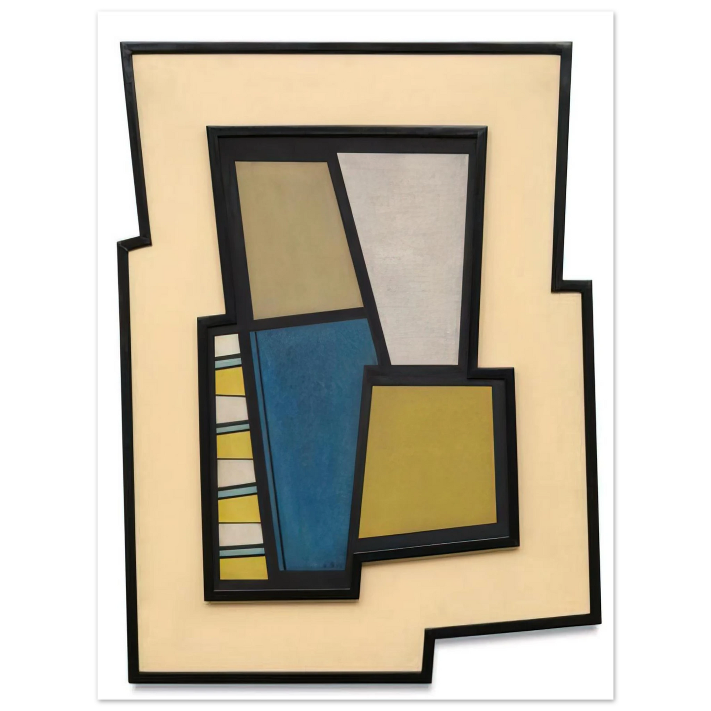 Carmelo Arden Quin - Lice - 1945  75x100 cm / 30x40inches Fine Art Poster