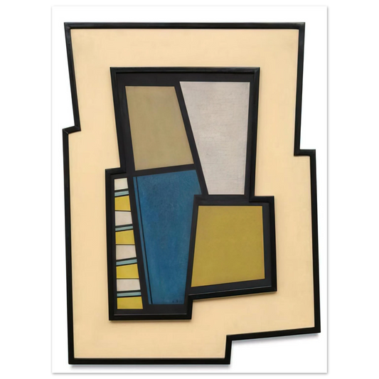 Carmelo Arden Quin - Lice - 1945  75x100 cm / 30x40inches Fine Art Poster
