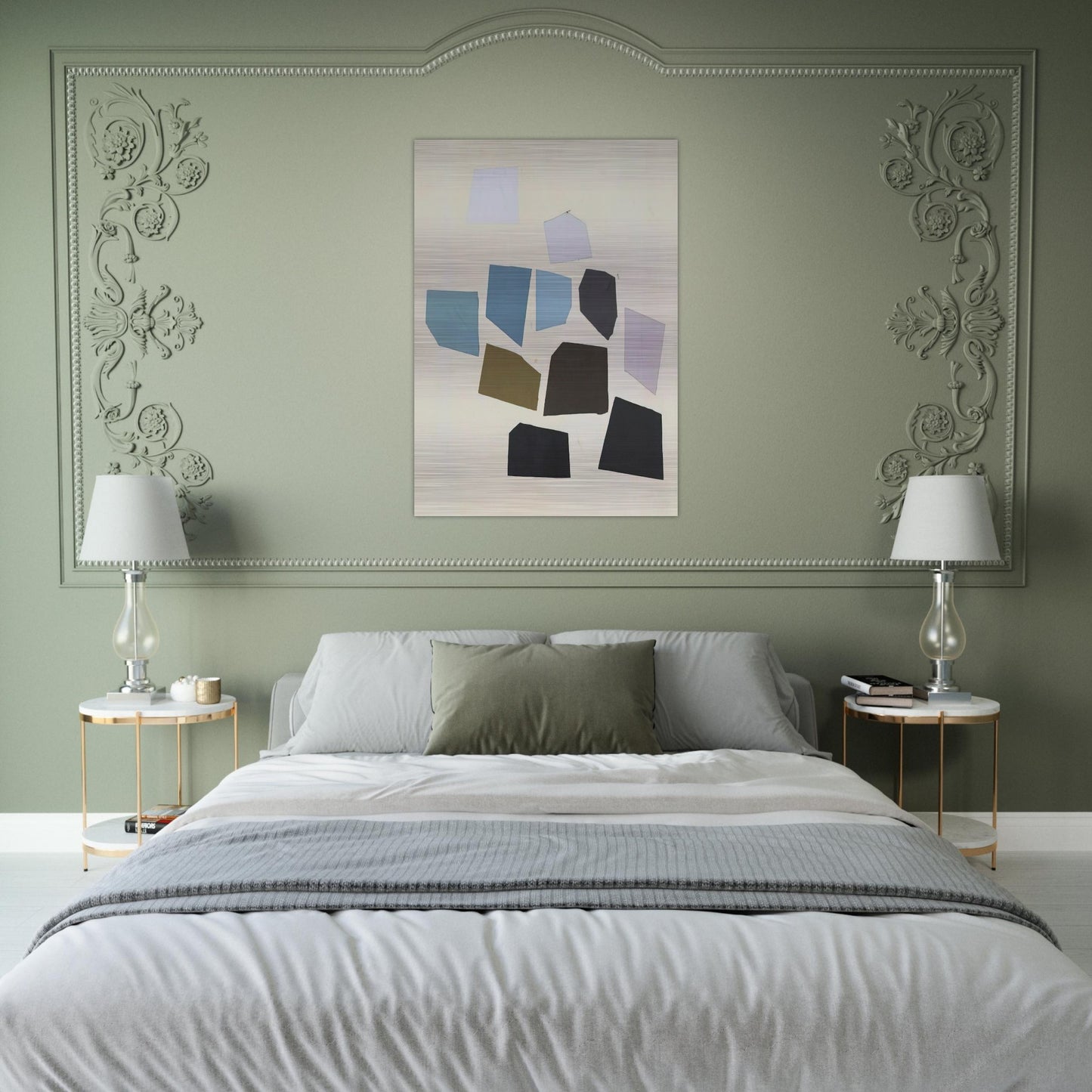 Abstraction - Post-Painterly Abstraction - Robert Goodnough Brushed Aluminum Print - 70x100 cm / 28x40 inches | Robert Goodnough Aluminum Print | Robert Goodnough Prints
