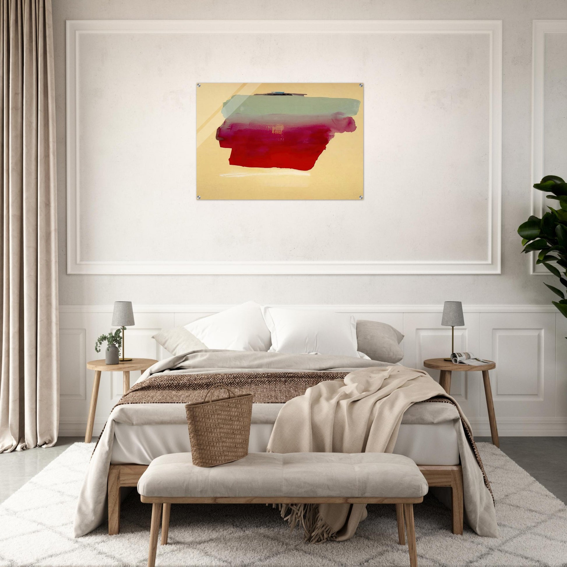 Robinson s Wrap - 1974 - Helen Frankenthaler Acrylic Print - 70x100 cm / 28x40″ inches
