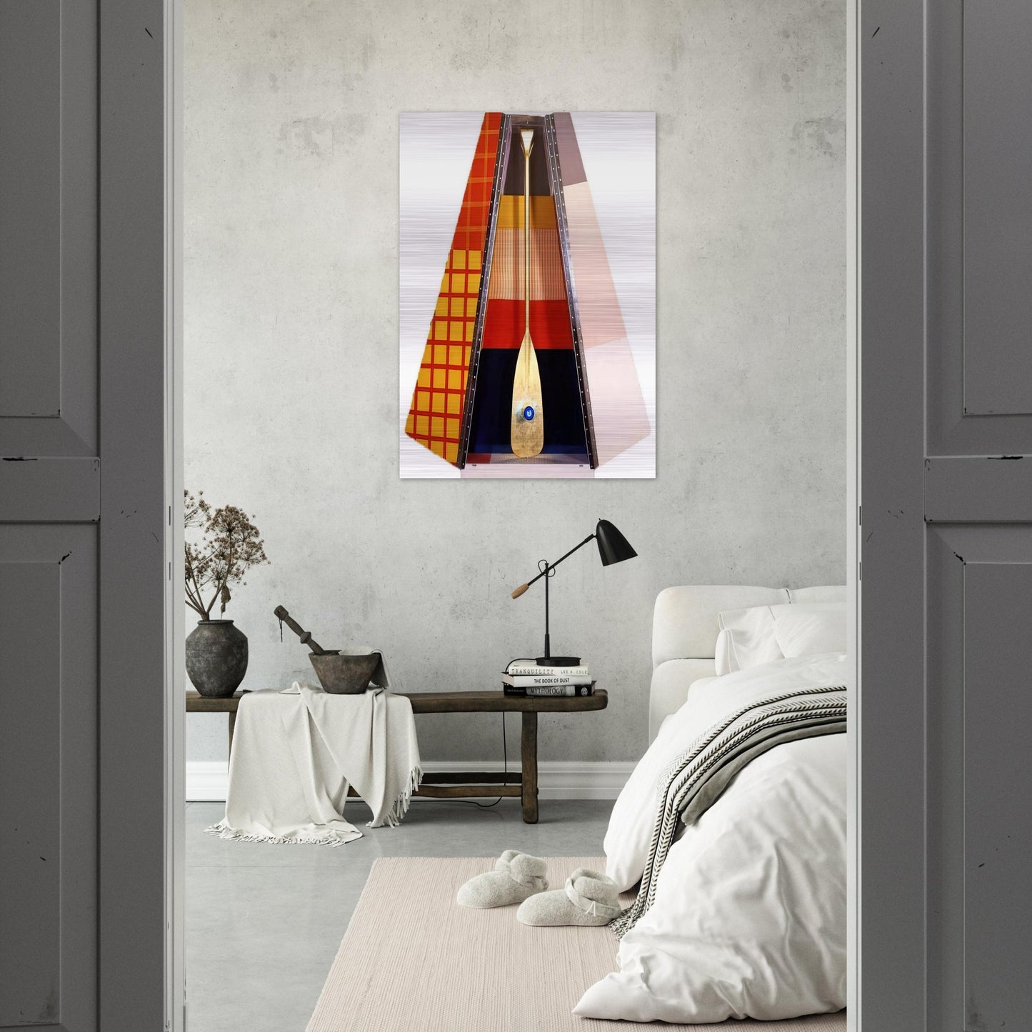 PUBLICON STATION I 1978 - Robert Rauschenberg Brushed Aluminum Print - 70x100 cm / 28x40 inches | Robert Rauschenberg Aluminum Print | Robert Rauschenberg Prints