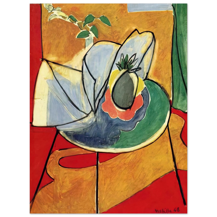 Henri Matisse - THE PINAPPLE 1948  75x100 cm / 30x40inches Fine Art Poster