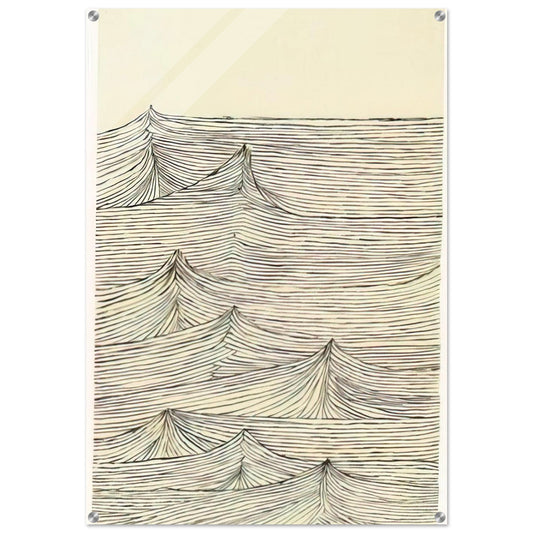 UNTITLED 2 - Louise Bourgeois Acrylic Print - 70x100 cm / 28x40″ inches