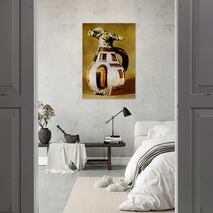 Jug with handle - Pablo Picasso Brushed Aluminum Print - 70x100 cm / 28x40 inches | Pablo Picasso Aluminum Print | Pablo Picasso Prints