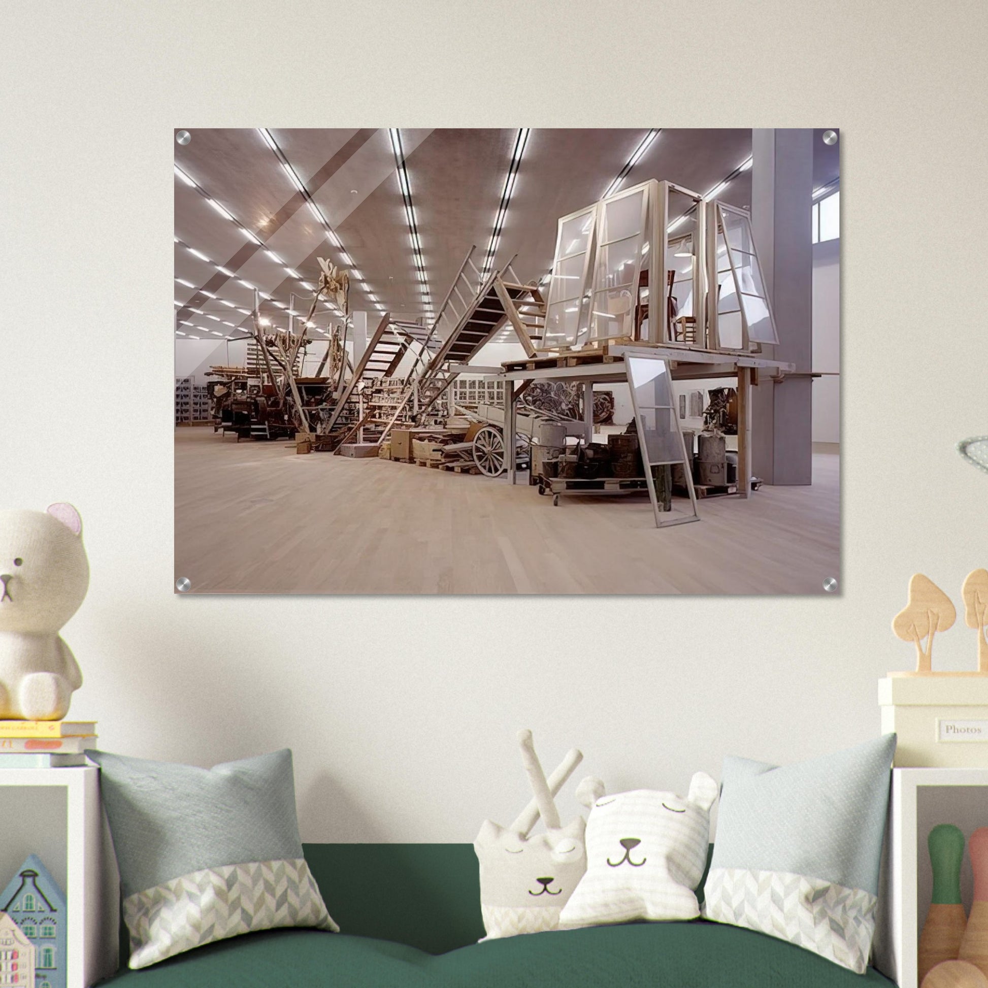 Garden Sculpture - 1996 - Dieter Roth Acrylic Print - 70x100 cm / 28x40″ inches | Dieter Roth Wall Art | Dieter Roth Prints