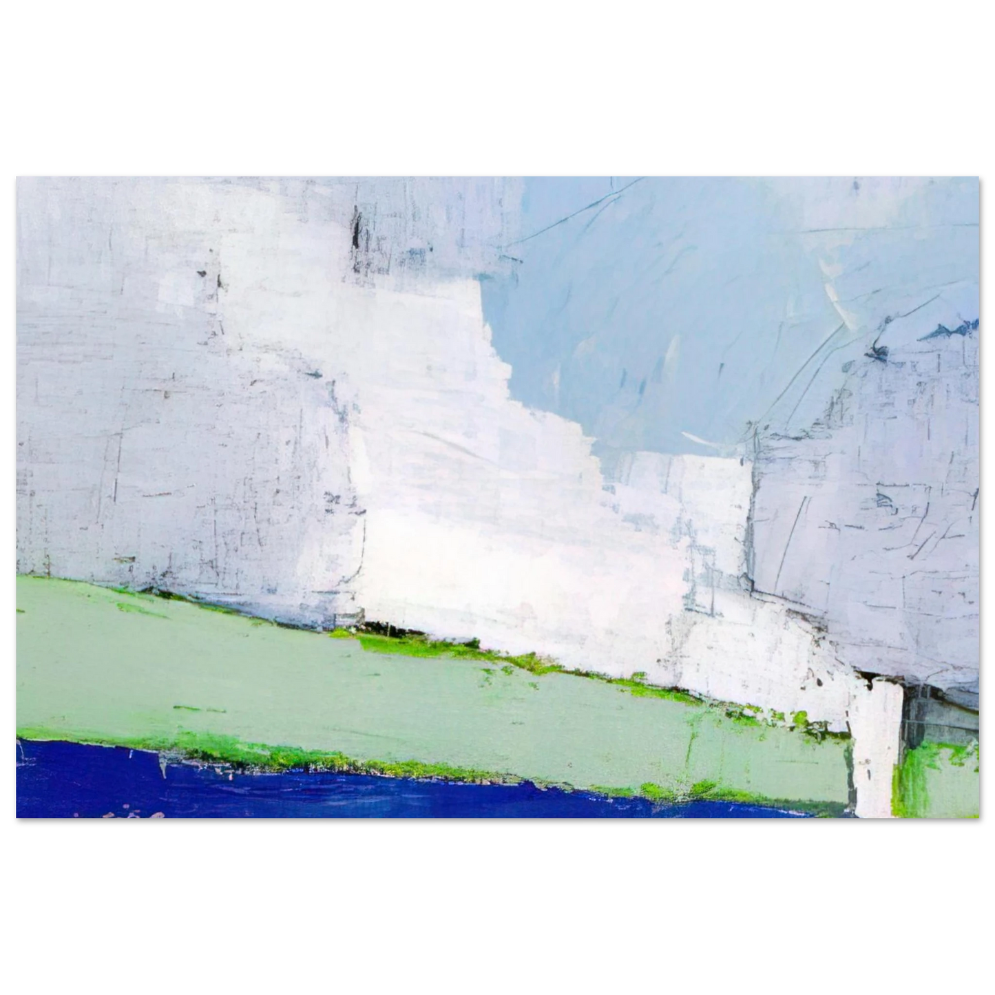 Nicolas de Stael - Paysage de Vaucluse No. 3 - 1953 Fine Art Poster