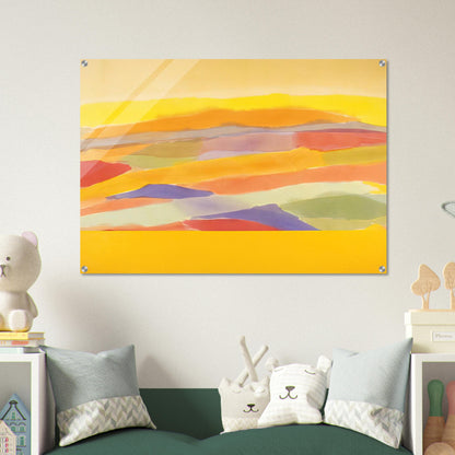 Revelation - 1979 - Ronnie Landfield Acrylic Print - 70x100 cm / 28x40″ inches