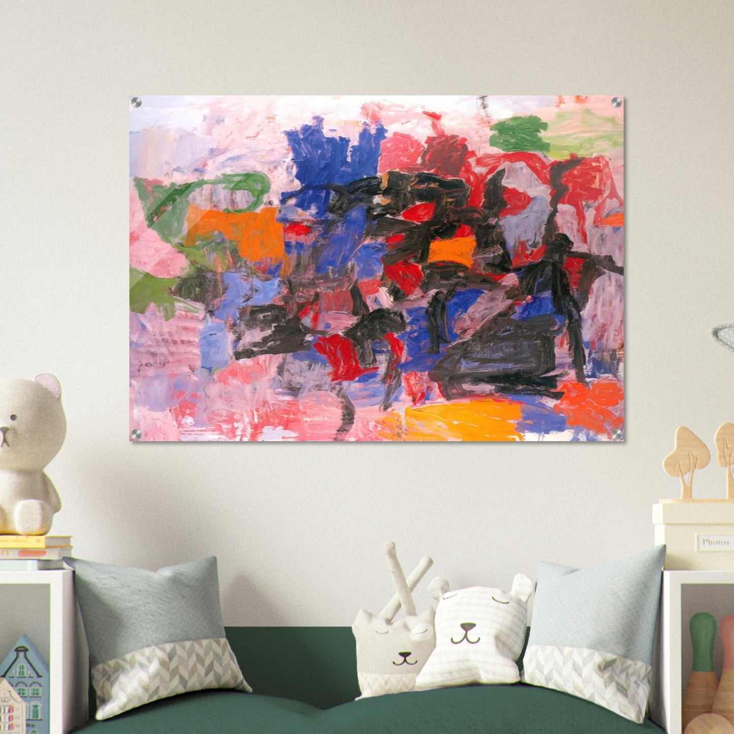 TO FELLINI 1958 - Philip Guston Acrylic Print - 70x100 cm / 28x40″ inches