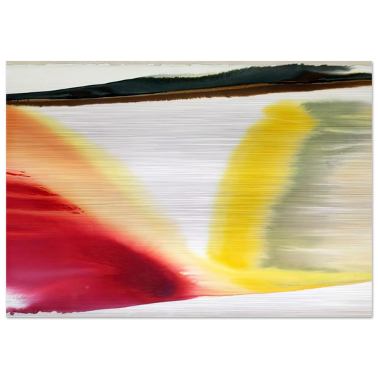 Phenomena Pointed East - Paul Jenkins Brushed Aluminum Print - 70x100 cm / 28x40 inches | Paul Jenkins Aluminum Print | Paul Jenkins Prints