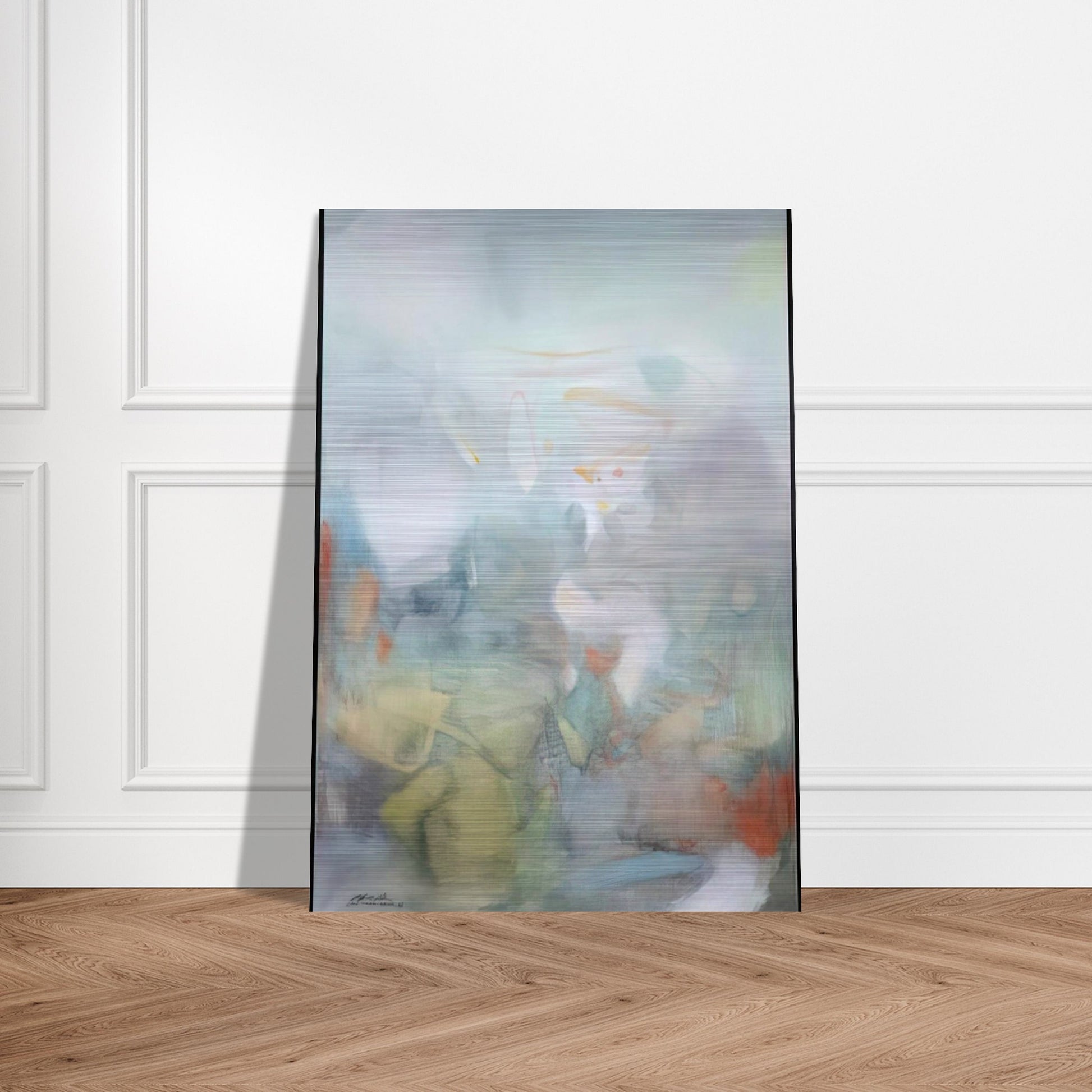 2 F VRIER 1986 - Chu teh Chun Brushed Aluminum Print - 70x100 cm / 28x40 inches | Chu teh Chun Aluminum Print | Chu teh Chun Prints
