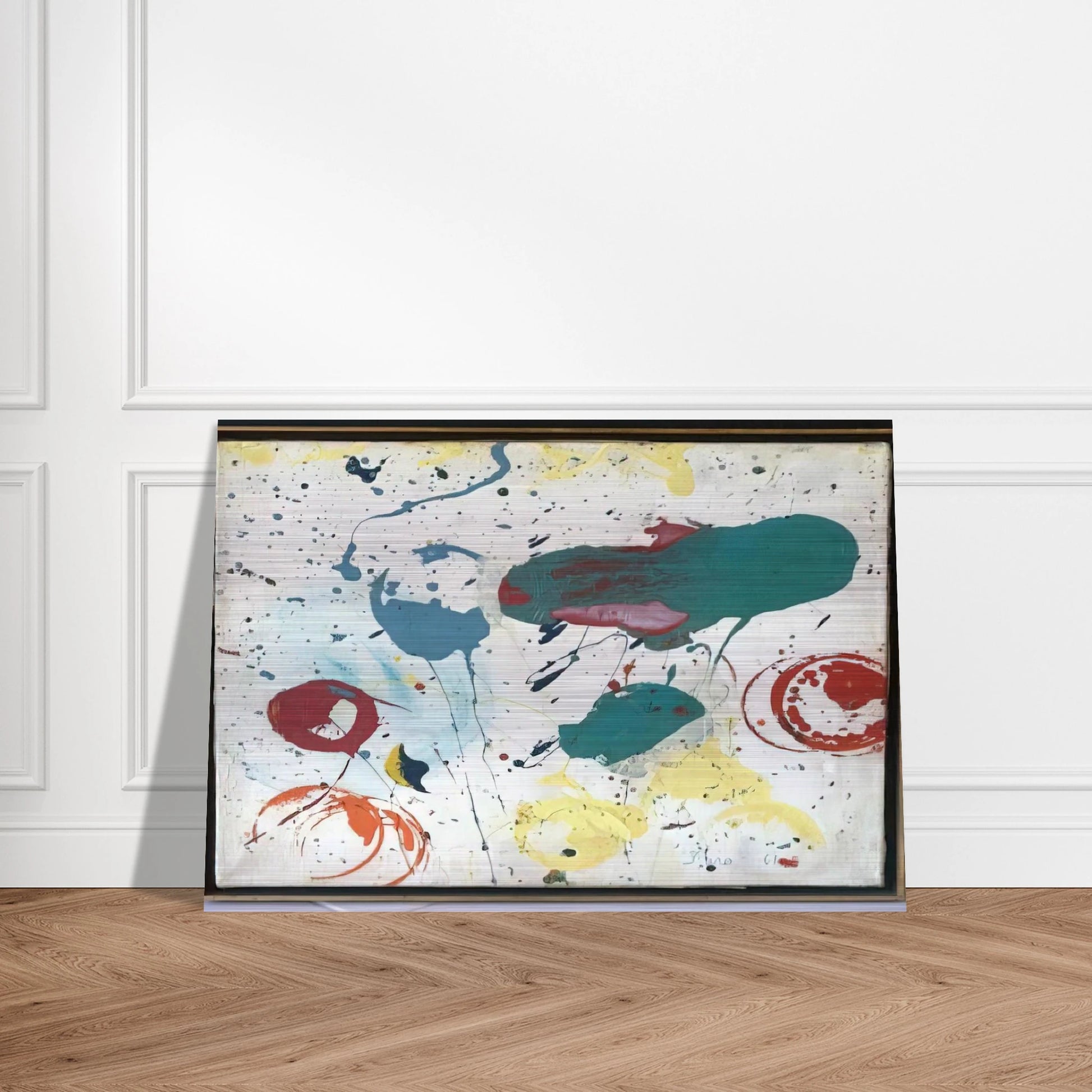 UNTITLED 1961 - Taro Yamamoto Brushed Aluminum Print - 70x100 cm / 28x40 inches | Taro Yamamoto Aluminum Print | Taro Yamamoto Prints