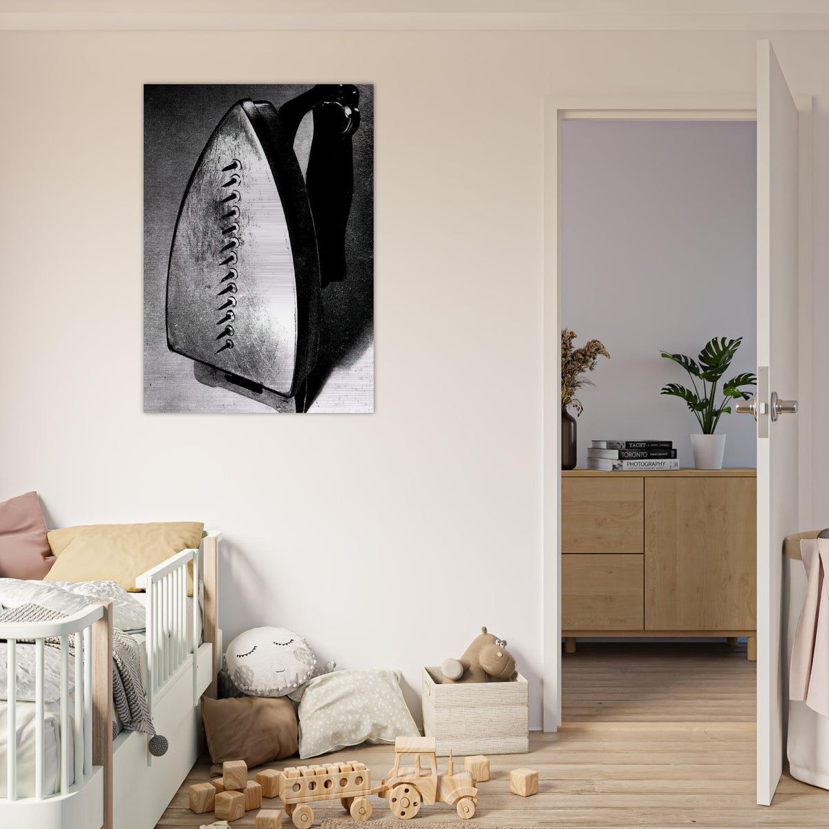 THE GIFT 1921 - Man Ray Brushed Aluminum Print - 70x100 cm / 28x40 inches | Man Ray Aluminum Print | Man Ray Prints
