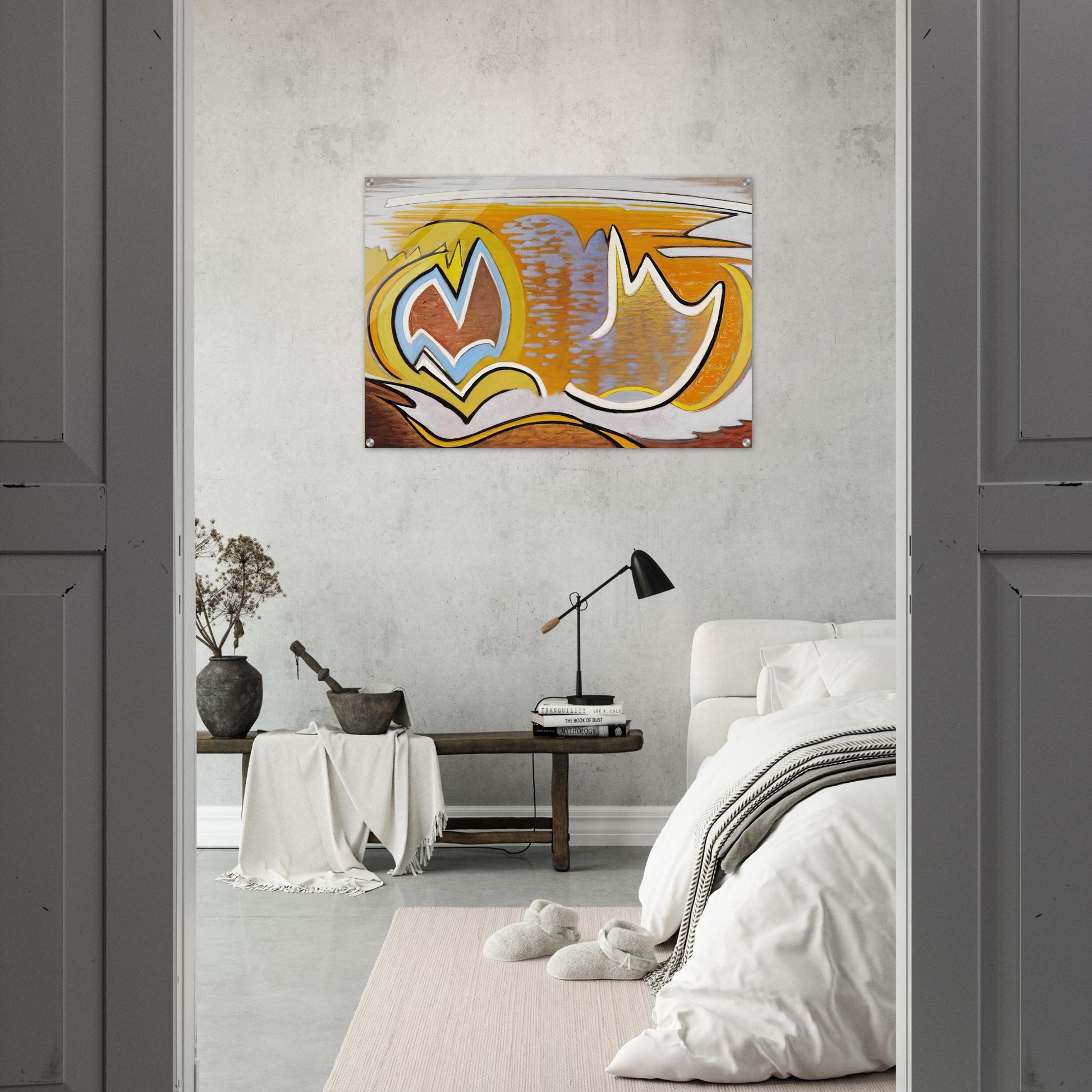 Abstract - Abstract Art - Lawren Harris Acrylic Print - 70x100 cm / 28x40″ inches