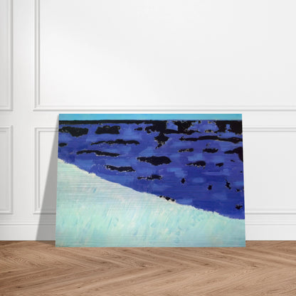 Sea Grasses and Blue Sea - 1958 - Milton Avery Brushed Aluminum Print - 70x100 cm / 28x40 inches | Milton Avery Aluminum Print | Milton Avery Prints