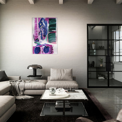 Variations I on Clark's Cove - Grace Hartigan Brushed Aluminum Print - 70x100 cm / 28x40 inches | Grace Hartigan Aluminum Print | Grace Hartigan Prints