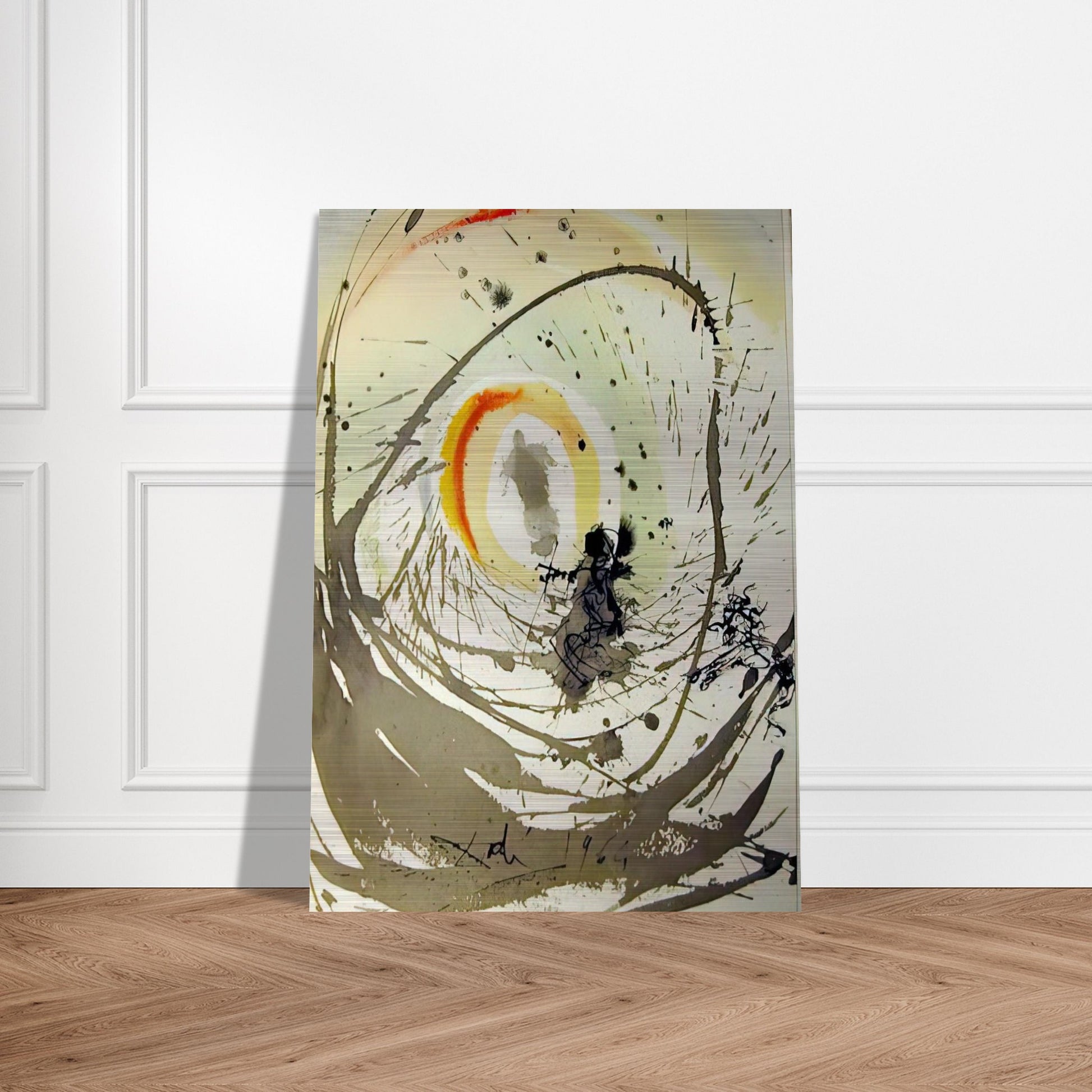 MULIER AMICTA SOLE 1967 - Salvador Dali Brushed Aluminum Print - 70x100 cm / 28x40 inches | Salvador Dali Aluminum Print | Salvador Dali Prints