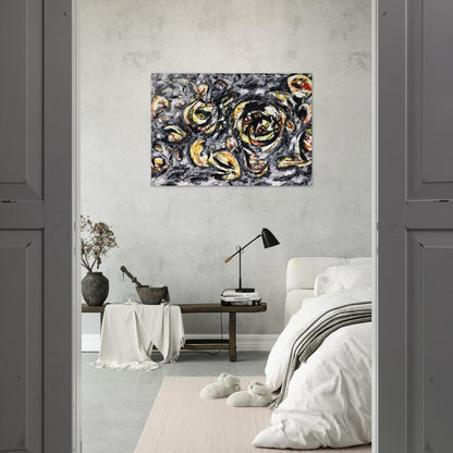 OCEAN GREYNESS 1953 - Jackson Pollock Acrylic Print - 70x100 cm / 28x40″ inches