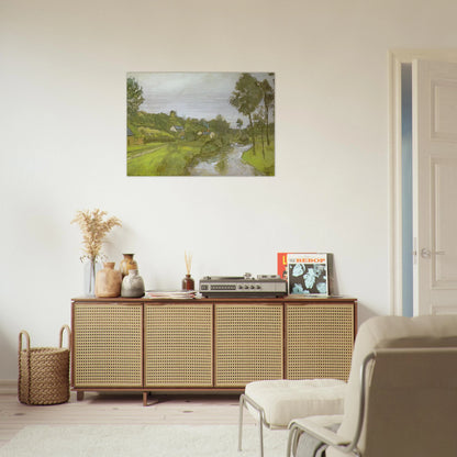 LANDSCAPE LESQUIELLES ST GERMAIN 1903 - Henri Matisse Brushed Aluminum Print - 70x100 cm / 28x40 inches | Henri Matisse Aluminum Print | Henri Matisse Prints