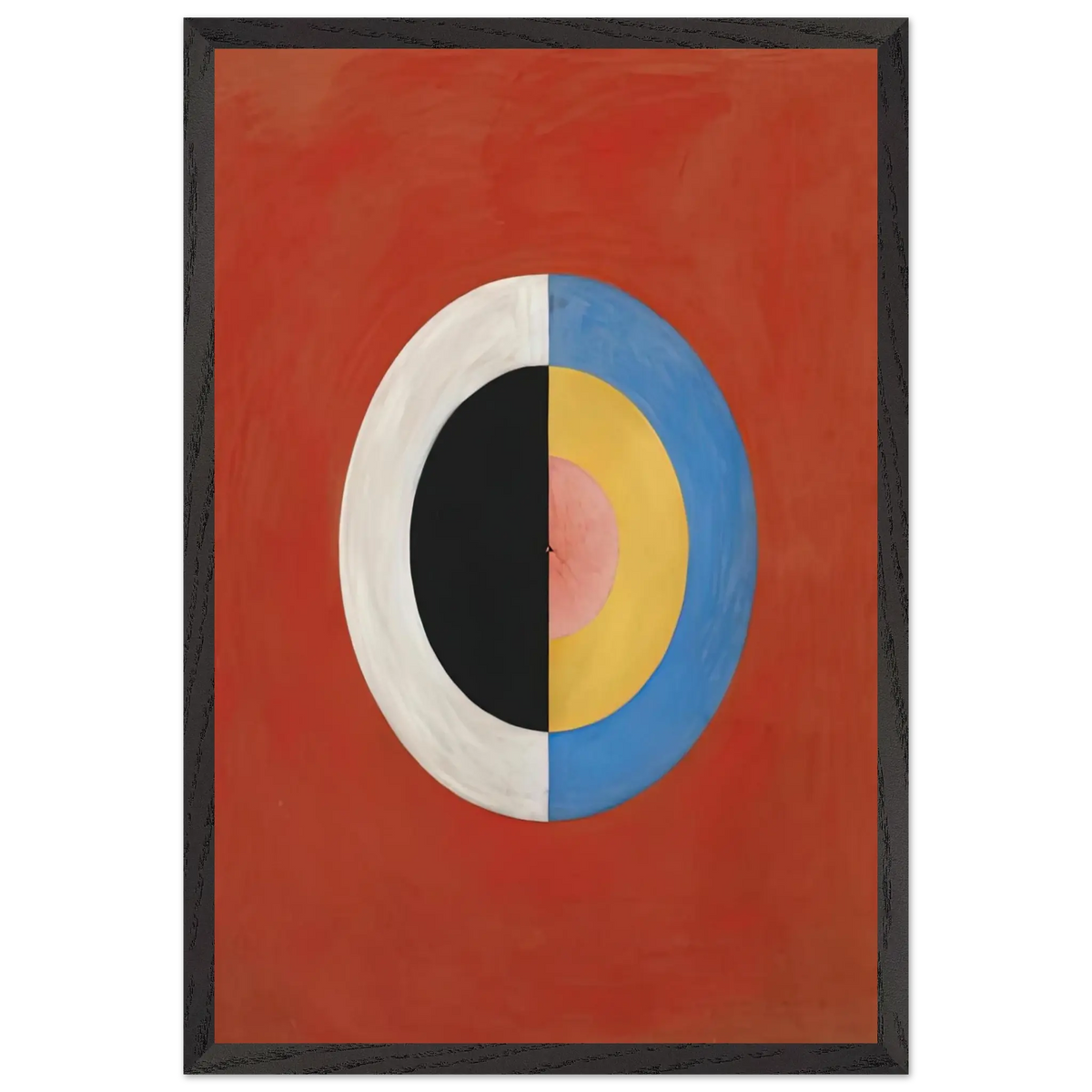 Hilma af Klint - THE SWAN NO 17 1915 0 Wall art - 15x20 cm / 6x8 Inches - Fine Art Poster - -