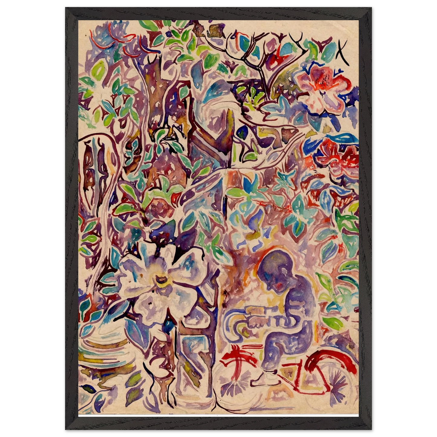 Walter Inglis Anderson - Walter Anderson Wall art - 30x40 cm / 12x16 inches - Fine Art Poster-canvas - -