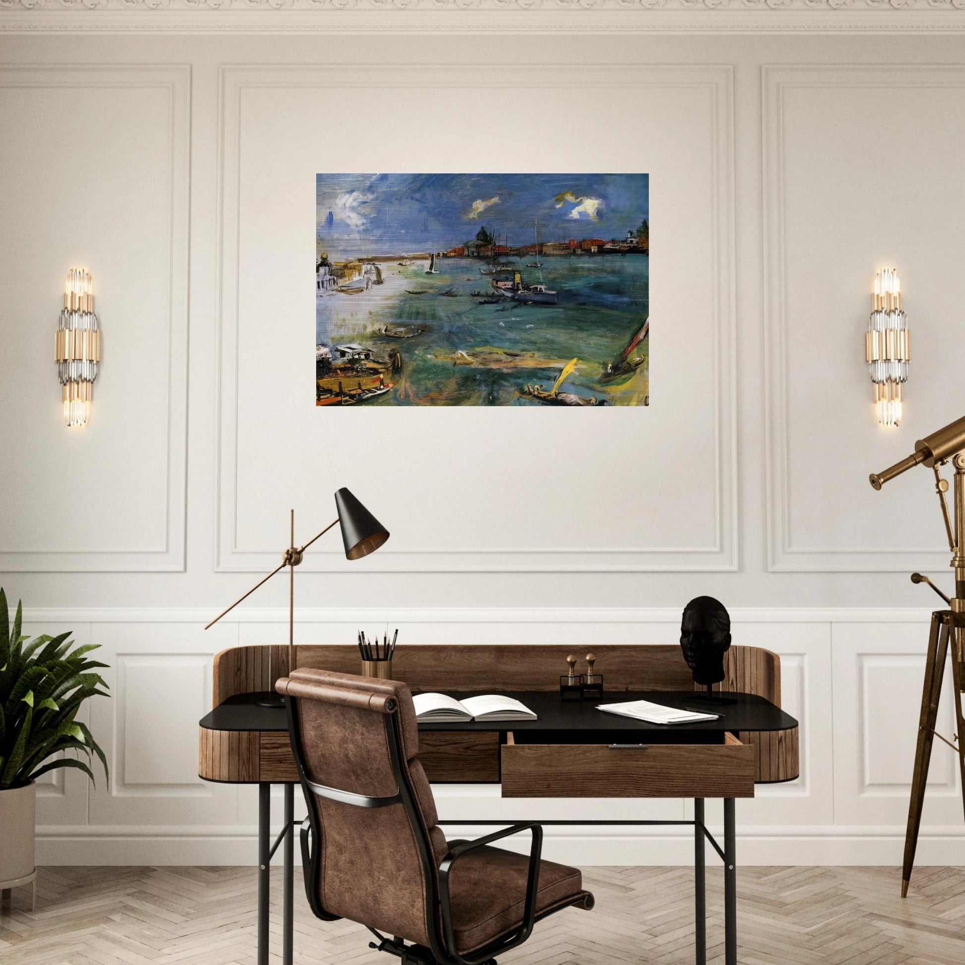 NOT_DETECTED_235881 - OSKAR KOKOSCHKA Brushed Aluminum Print - 70x100 cm / 28x40 inches | OSKAR KOKOSCHKA Aluminum Print | OSKAR KOKOSCHKA Prints