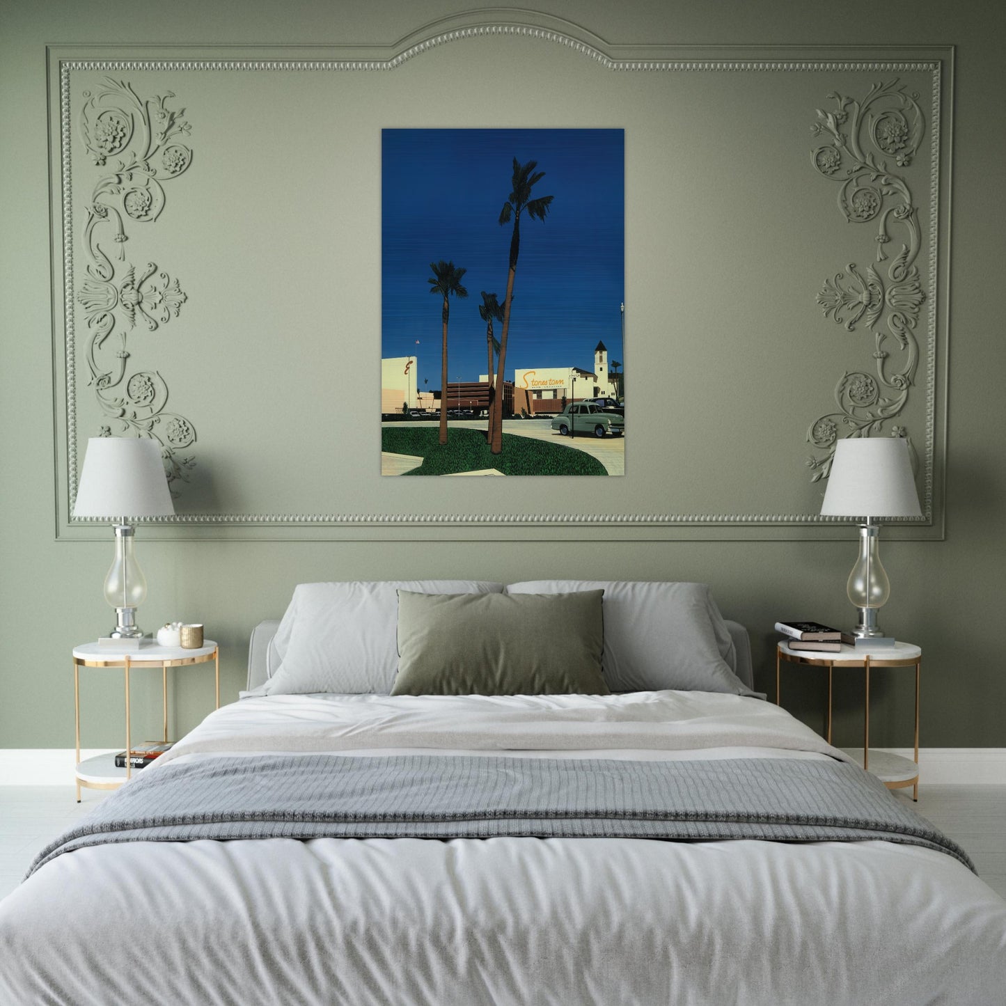 In the beginning IV Mall - Hiroshi Nagai Brushed Aluminum Print - 70x100 cm / 28x40 inches | Hiroshi Nagai Aluminum Print | Hiroshi Nagai Prints