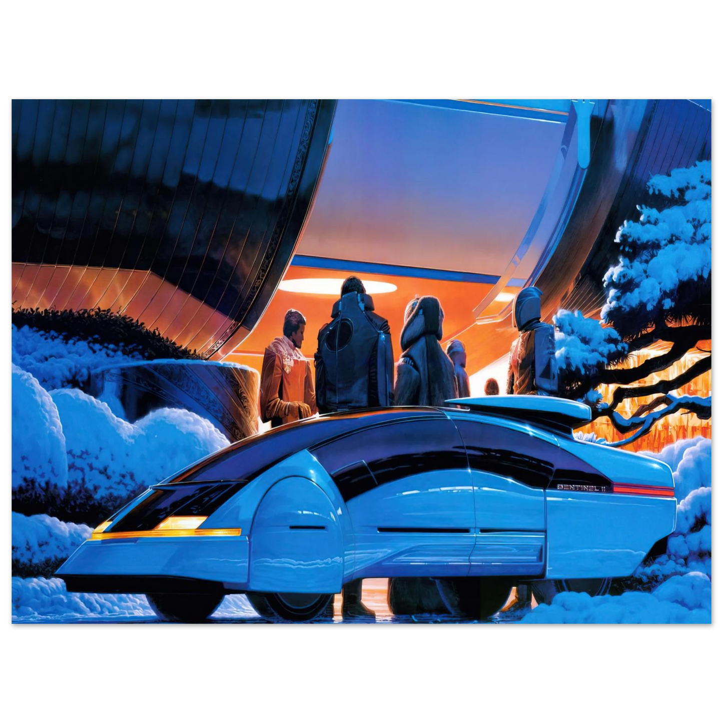 Syd Mead - Syd Mead  75x100 cm / 30x40inches Fine Art Poster