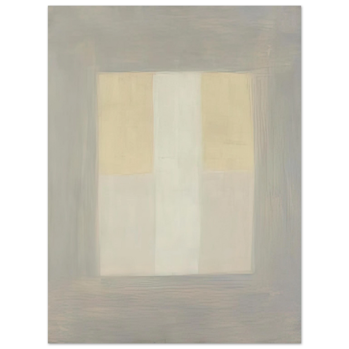 Agnes Martin - Desert Rain  75x100 cm / 30x40inches Fine Art Poster