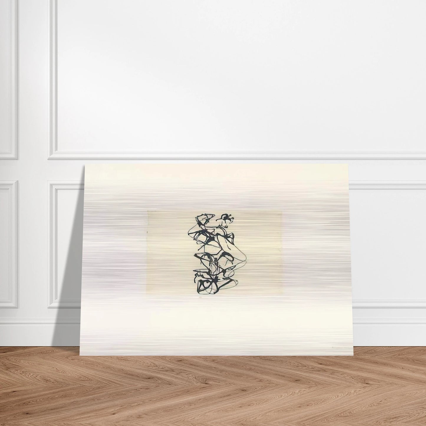 Cyprian Evocation - 1992 - Brice Marden Brushed Aluminum Print - 70x100 cm / 28x40 inches | Brice Marden Aluminum Print | Brice Marden Prints