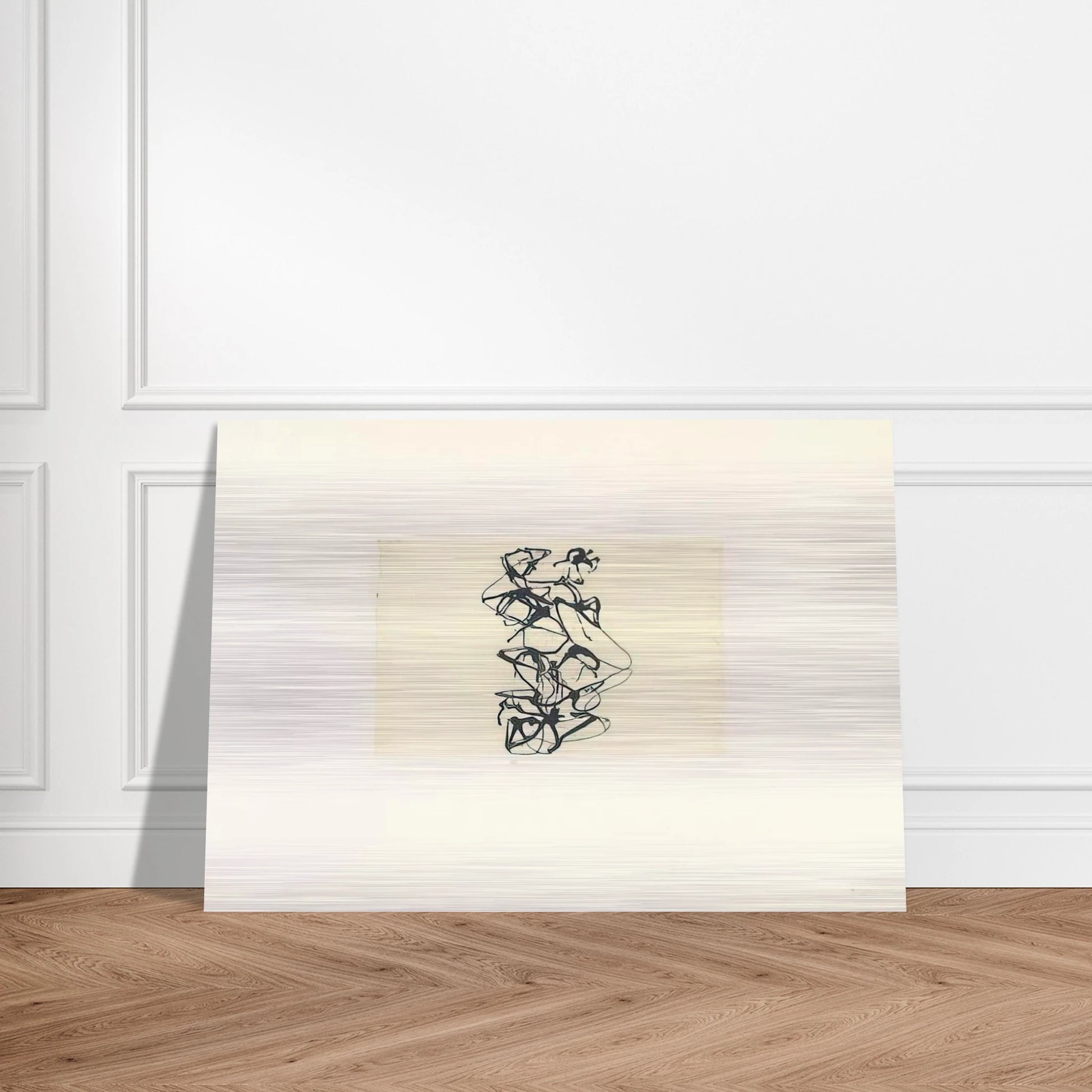 Cyprian Evocation - 1992 - Brice Marden Brushed Aluminum Print - 70x100 cm / 28x40 inches | Brice Marden Aluminum Print | Brice Marden Prints