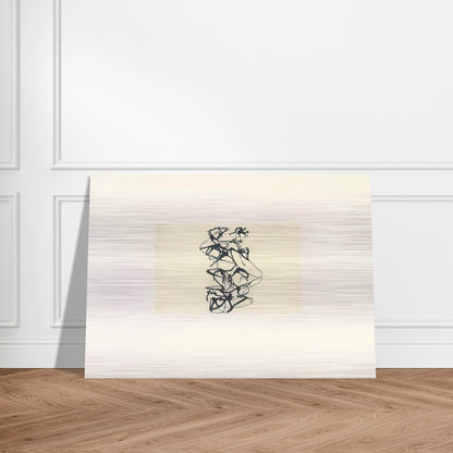 Cyprian Evocation - 1992 - Brice Marden Brushed Aluminum Print - 70x100 cm / 28x40 inches | Brice Marden Aluminum Print | Brice Marden Prints