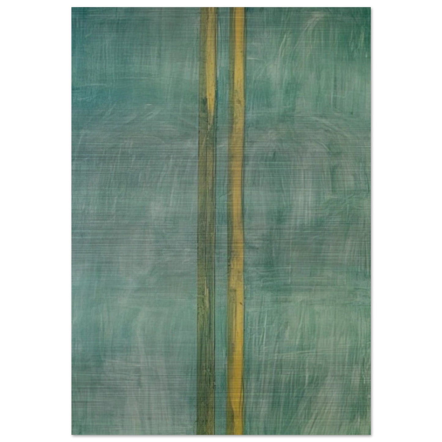 Concord - Barnett Newman Brushed Aluminum Print - 70x100 cm / 28x40 inches | Barnett Newman Aluminum Print | Barnett Newman Prints