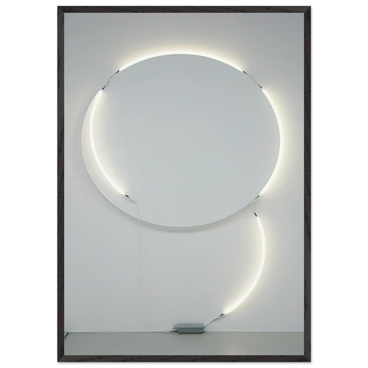 Stall No 5 - 2005 - Francois Morellet 70x100 cm / 28x40 inches Framed Art Print – Black Wooden Frame