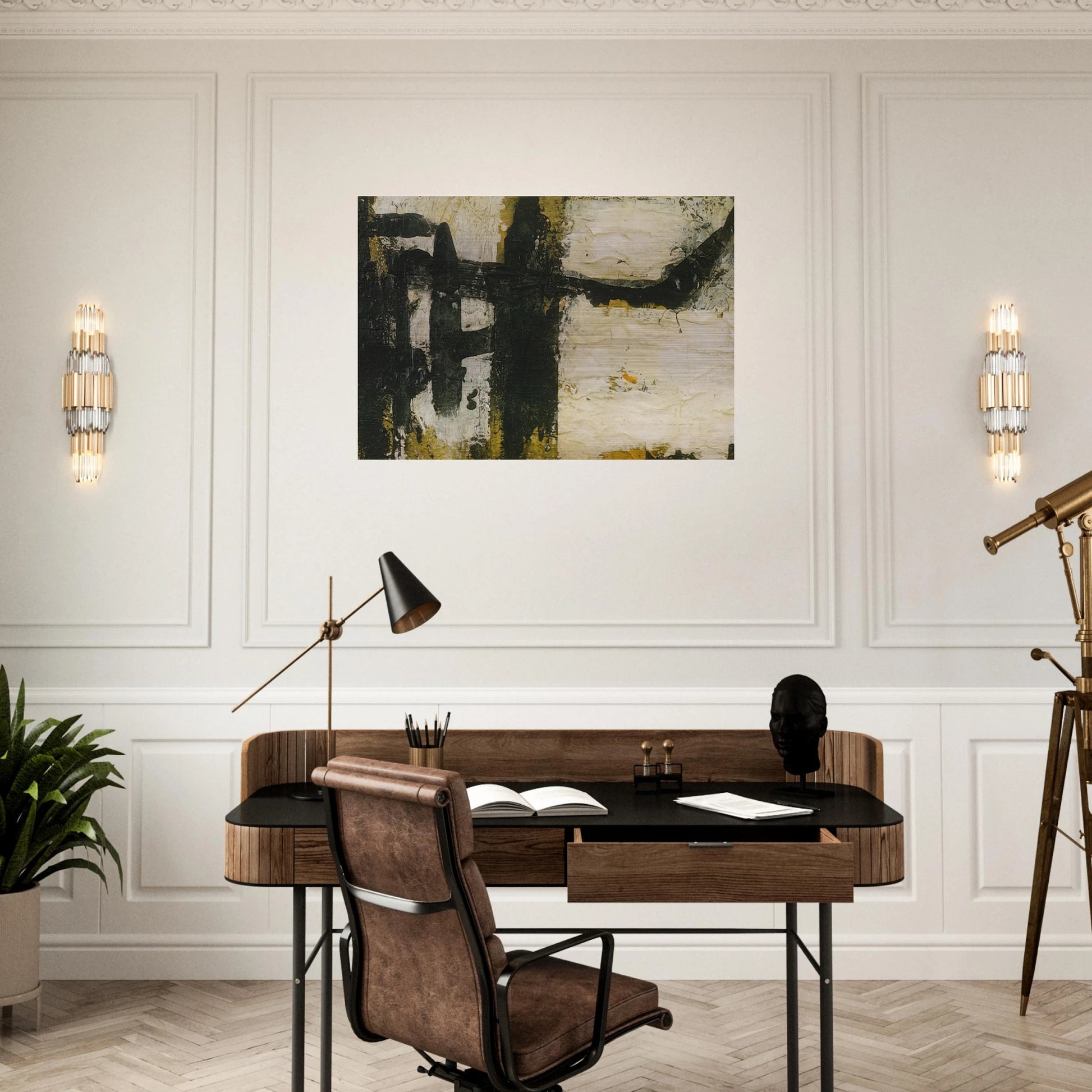 Landscape - Cy Twombly Brushed Aluminum Print - 70x100 cm / 28x40 inches | Cy Twombly Aluminum Print | Cy Twombly Prints