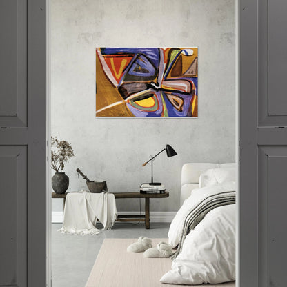 Le bonheur de Matisse - 1981 - Bram van Velde Brushed Aluminum Print - 70x100 cm / 28x40 inches | Bram van Velde Aluminum Print | Bram van Velde Prints