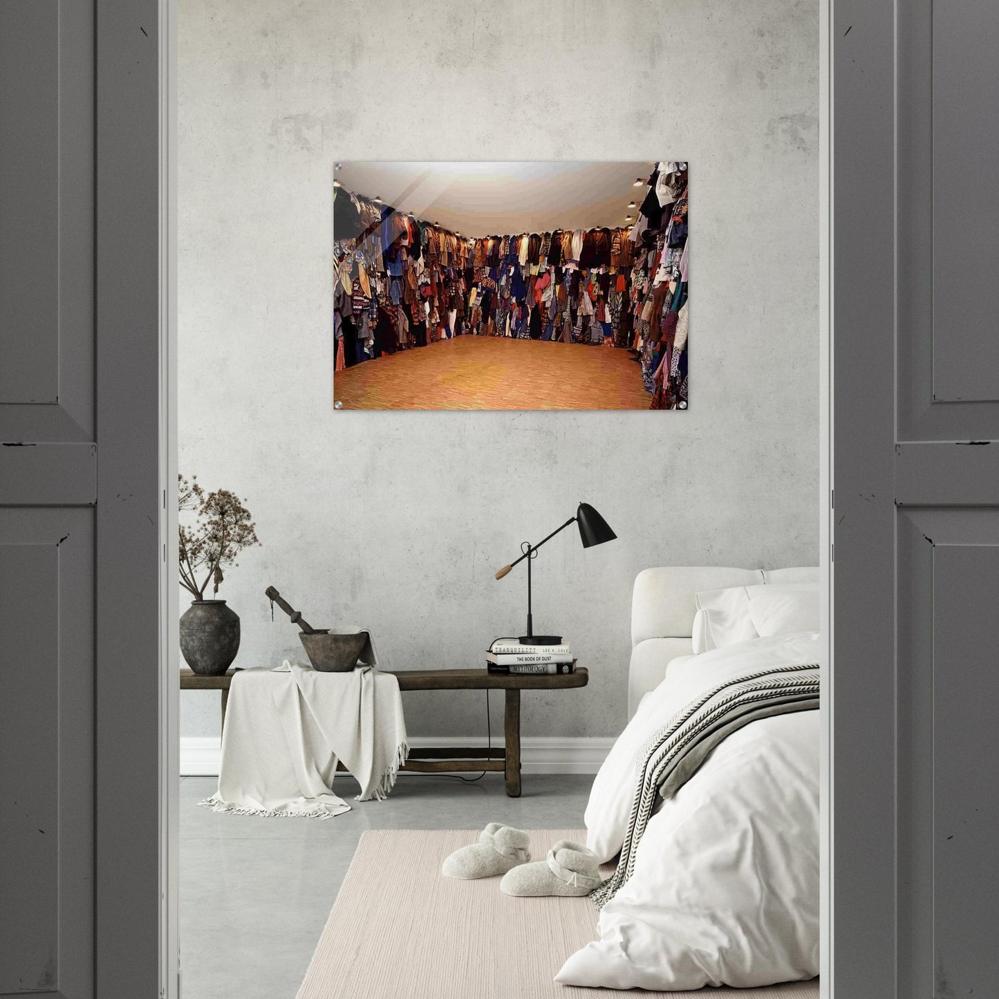 RESERVE 1990 - Christian Boltanski Acrylic Print - 70x100 cm / 28x40″ inches | Christian Boltanski Wall Art | Christian Boltanski Prints