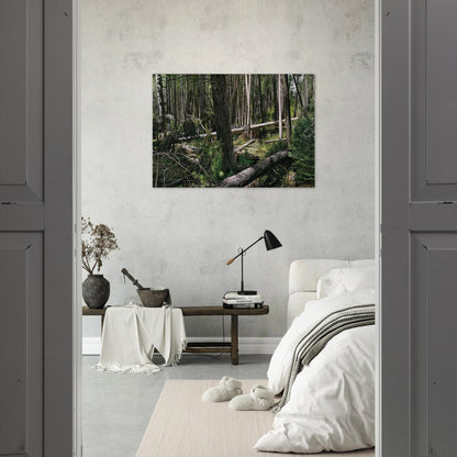 NEAR HUNTERS BEACH ACADIA NATIONAL PARK 2008 - Richard Estes Brushed Aluminum Print - 70x100 cm / 28x40 inches | Richard Estes Aluminum Print | Richard Estes Prints
