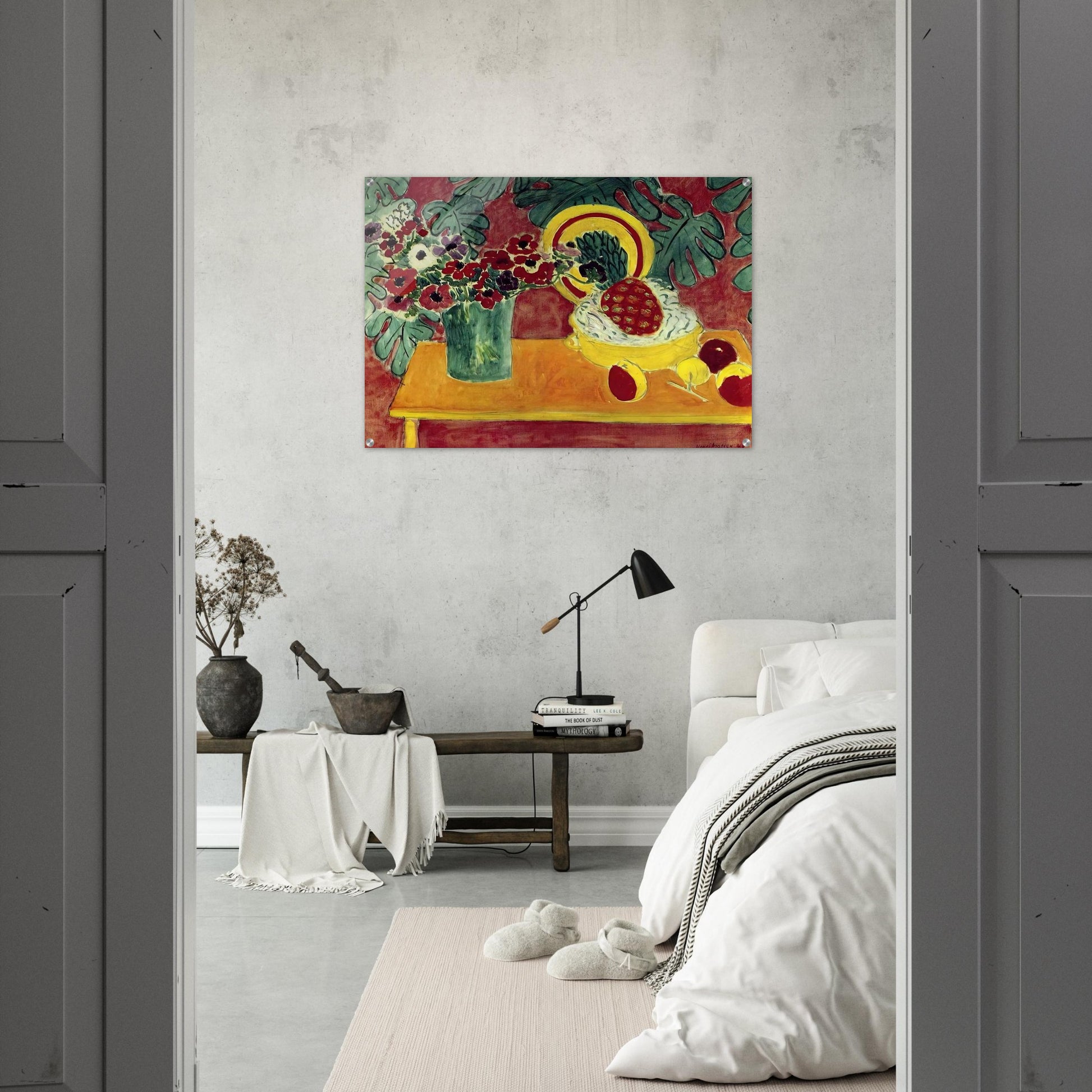 PINEAPPLE AND ANEMONES 1940 - Henri Matisse Acrylic Print - 70x100 cm / 28x40″ inches