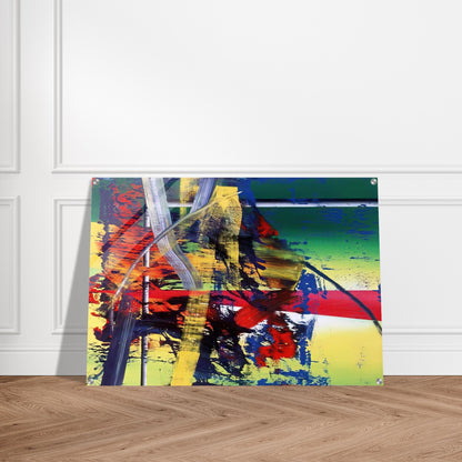 STATION - Gerhard Richter Acrylic Print - 70x100 cm / 28x40″ inches
