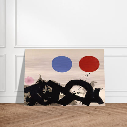 Rolling - 1961 - Adolph Gottlieb Brushed Aluminum Print - 70x100 cm / 28x40 inches | Adolph Gottlieb Aluminum Print | Adolph Gottlieb Prints