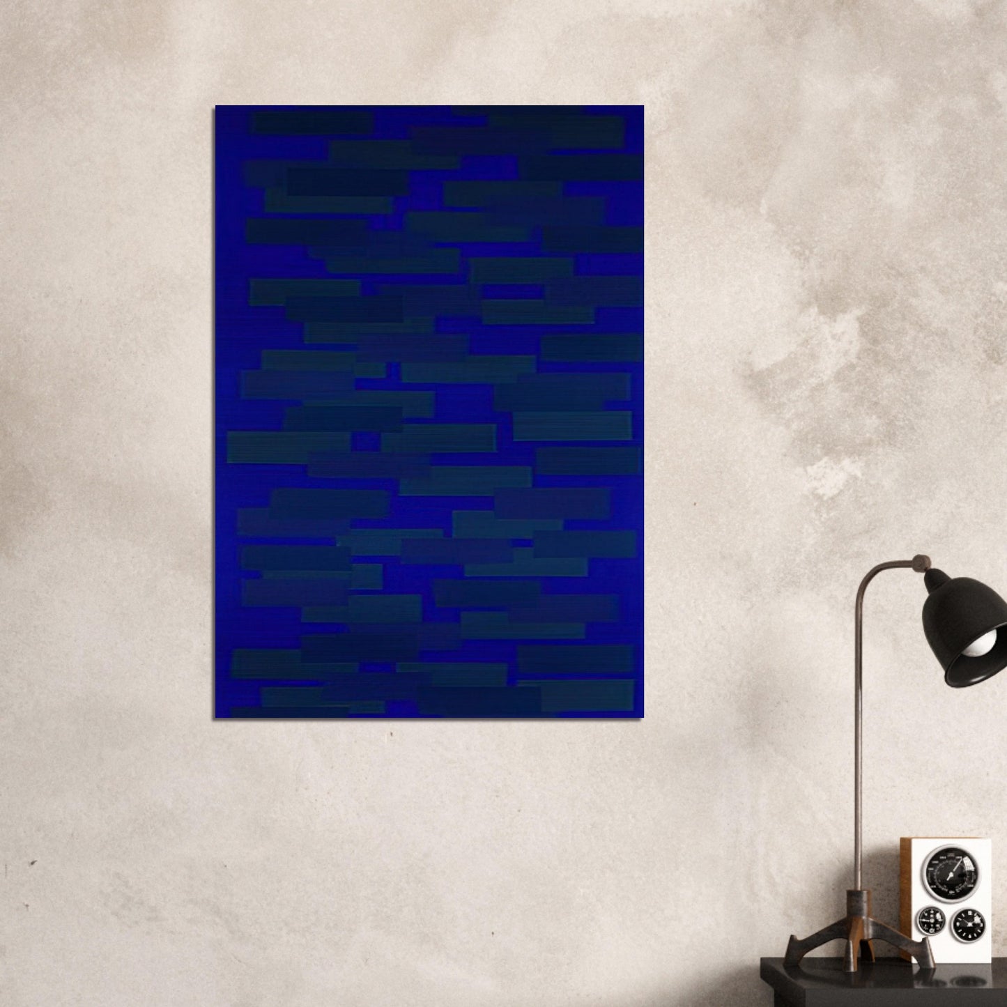 Number 15 - 1952 - Ad Reinhardt Brushed Aluminum Print - 70x100 cm / 28x40 inches | Ad Reinhardt Aluminum Print | Ad Reinhardt Prints