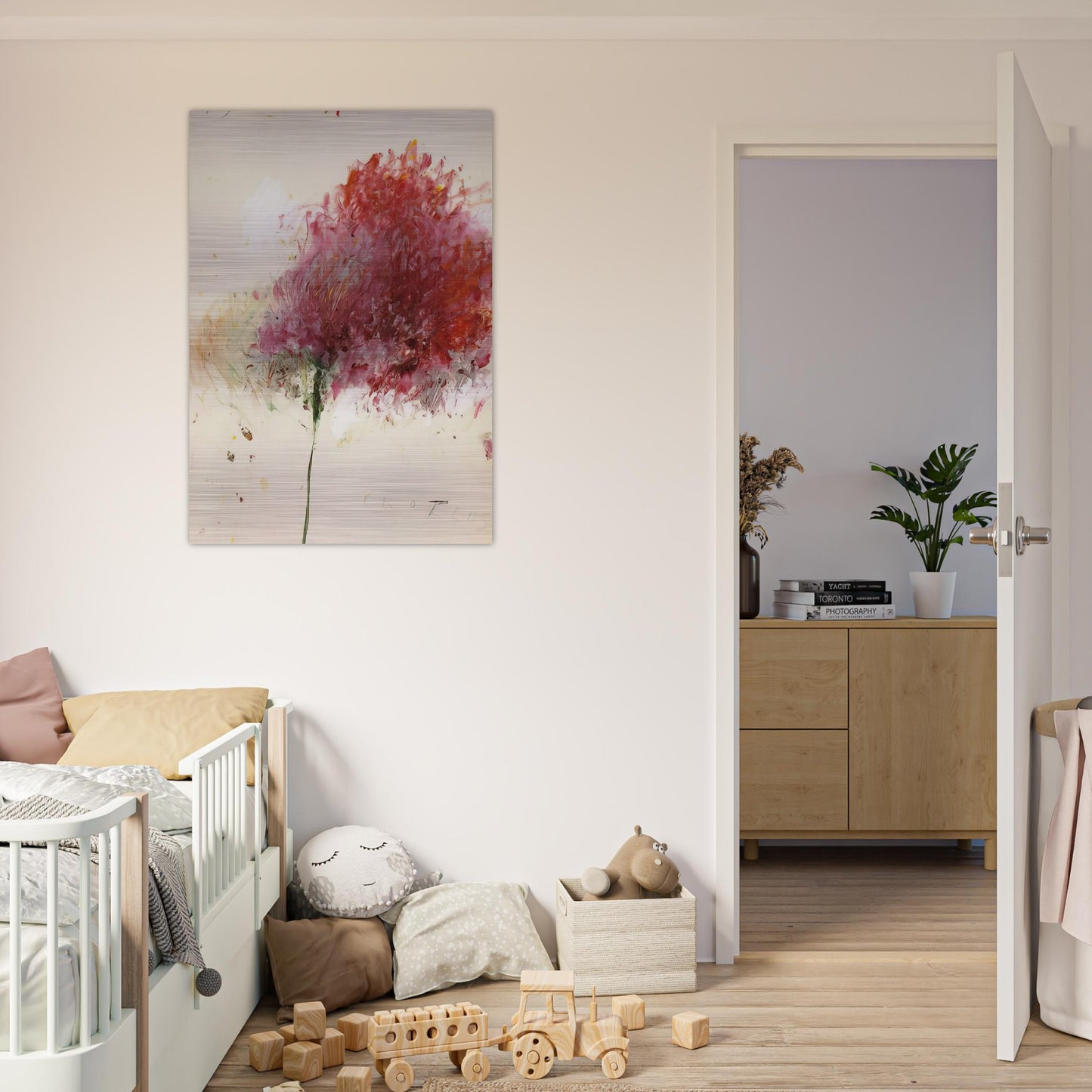 Proteus - Cy Twombly Brushed Aluminum Print - 70x100 cm / 28x40 inches | Cy Twombly Aluminum Print | Cy Twombly Prints