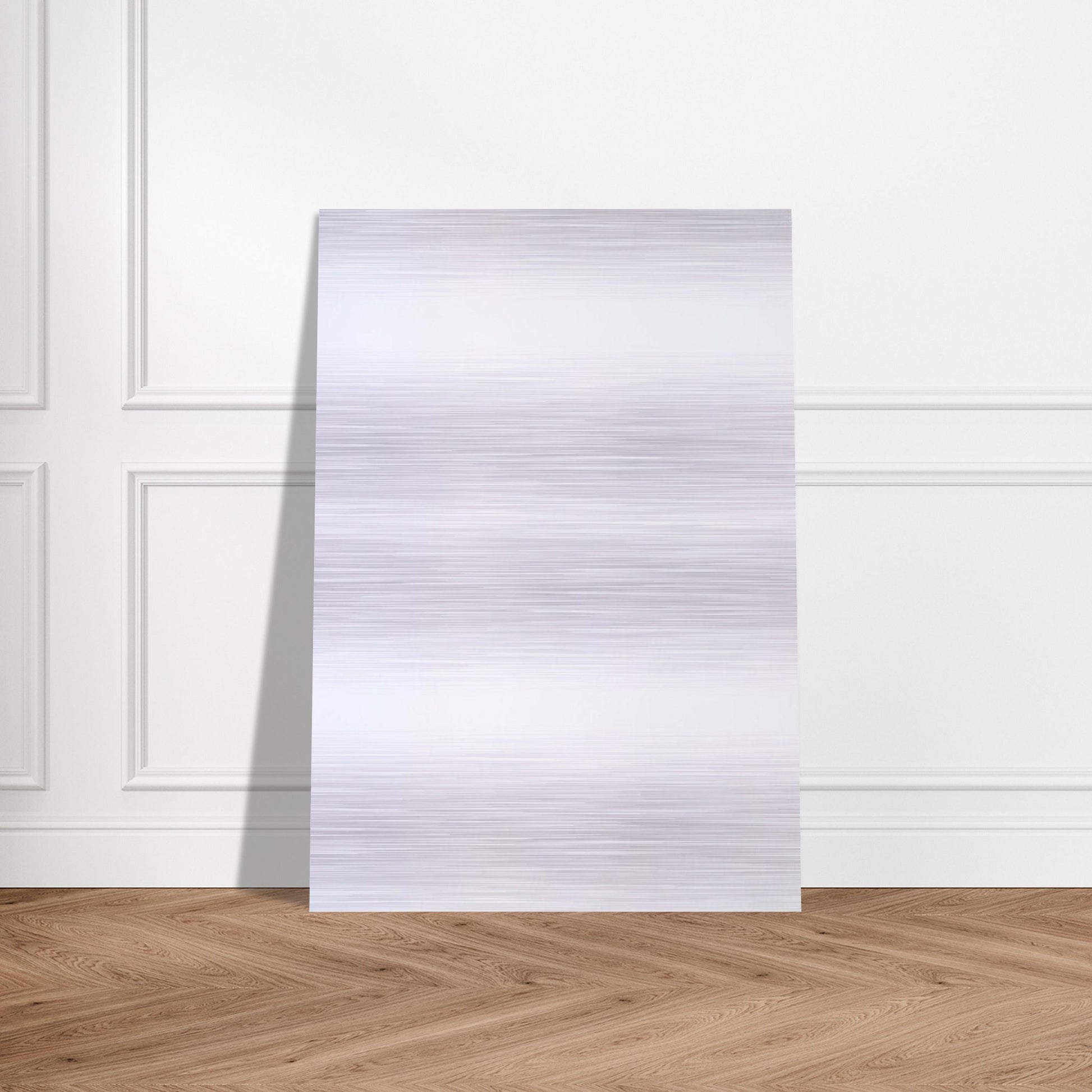 The Big N - Al Held Brushed Aluminum Print - 70x100 cm / 28x40 inches | Al Held Aluminum Print | Al Held Prints