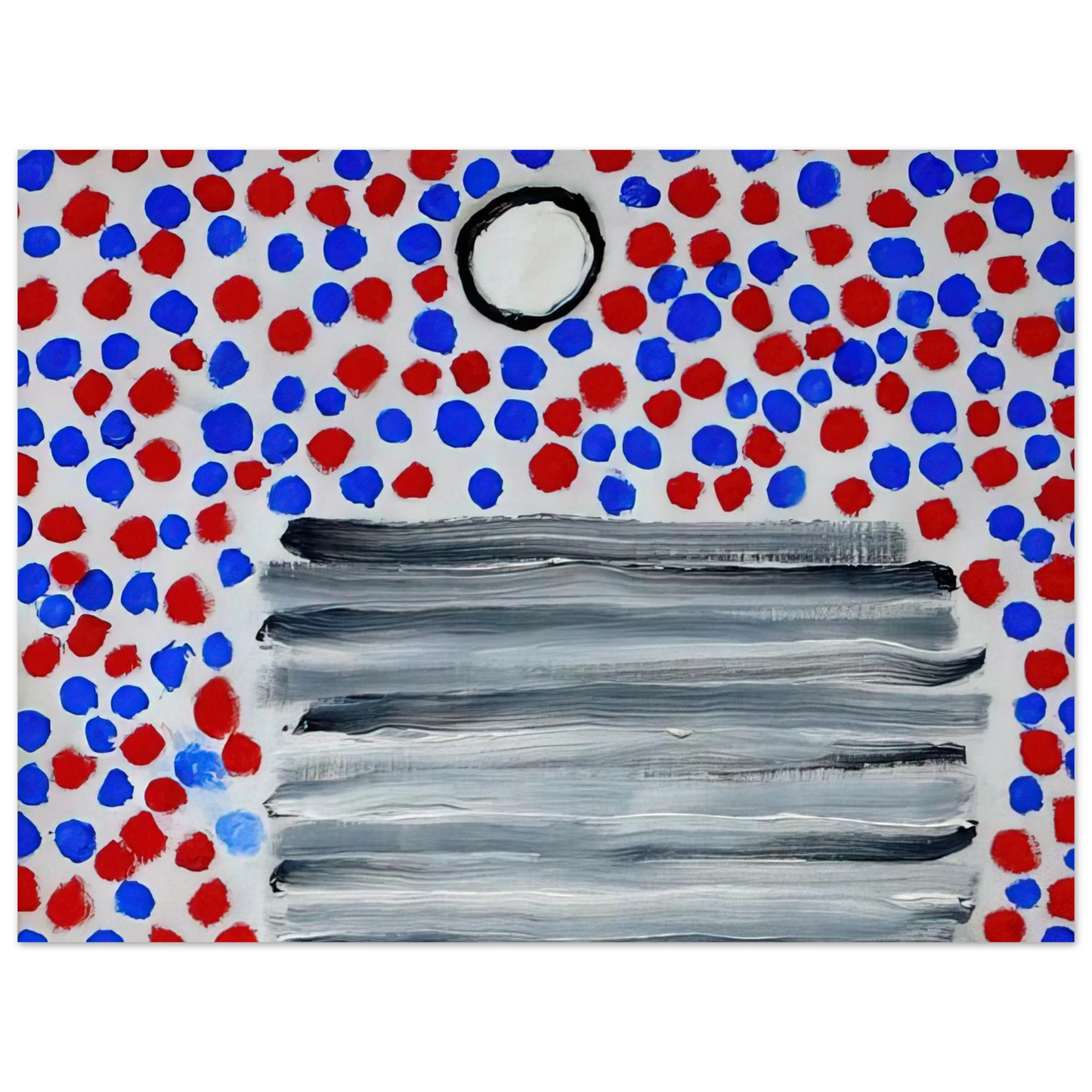 Forrest Bess - Spots - 1967  75x100 cm / 30x40inches Fine Art Poster
